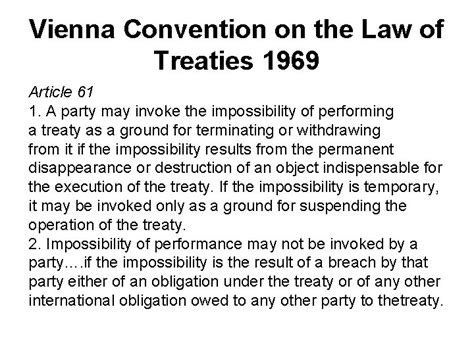 1969生效|Vienna Convention on the Law of Treaties, 1969